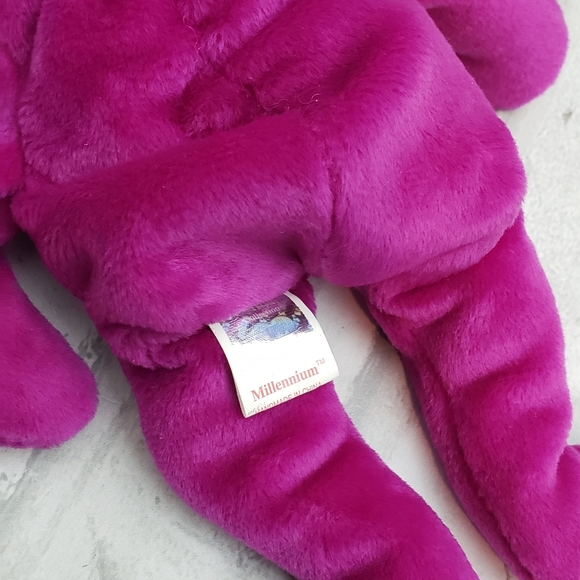 TY Beanie Babies Millenium Bear - 5 Errors - RETIRED 1999 - Picture 8 of 10